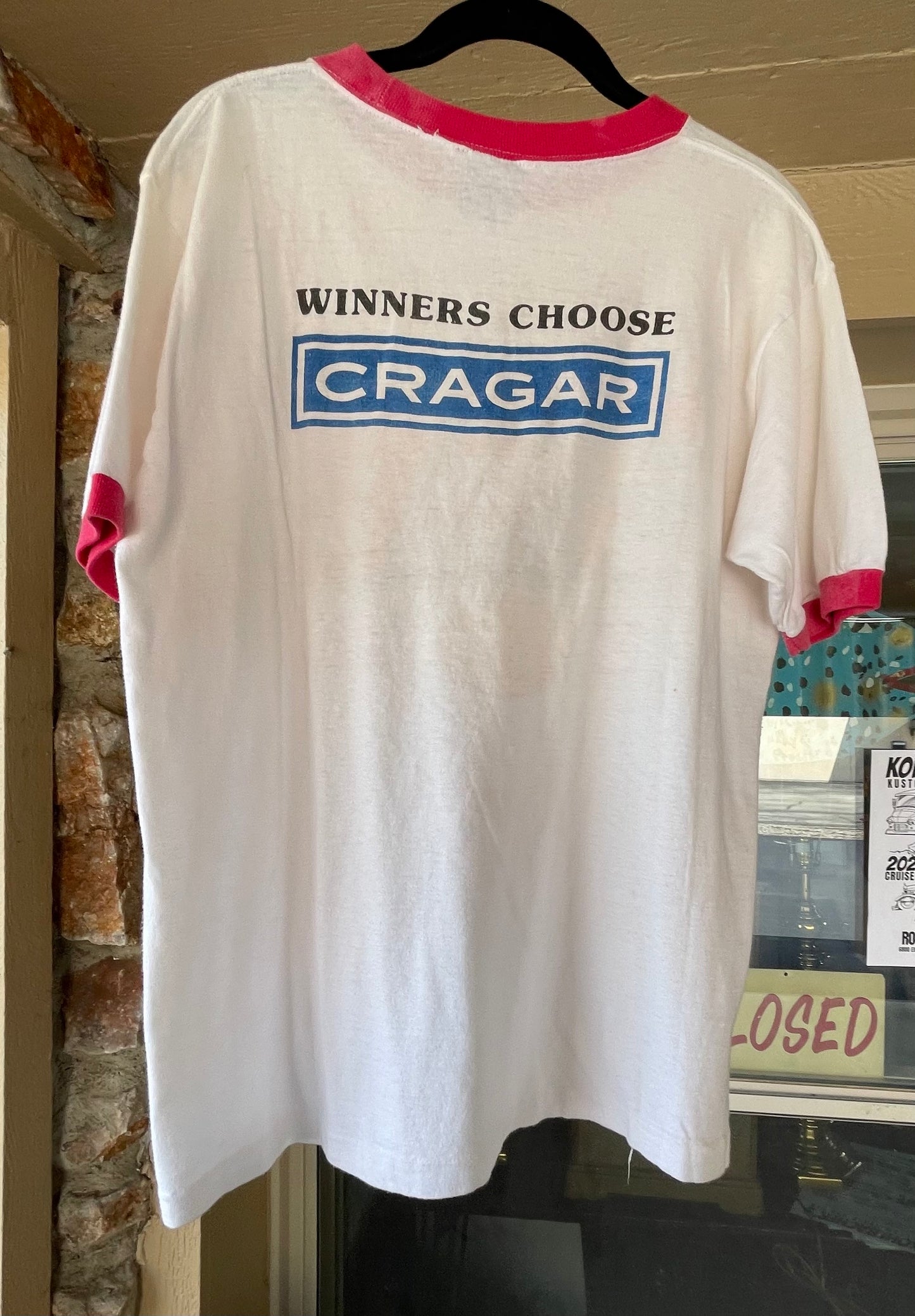 Tommy IVO Drag Racer T-Shirt  Lg 1970's