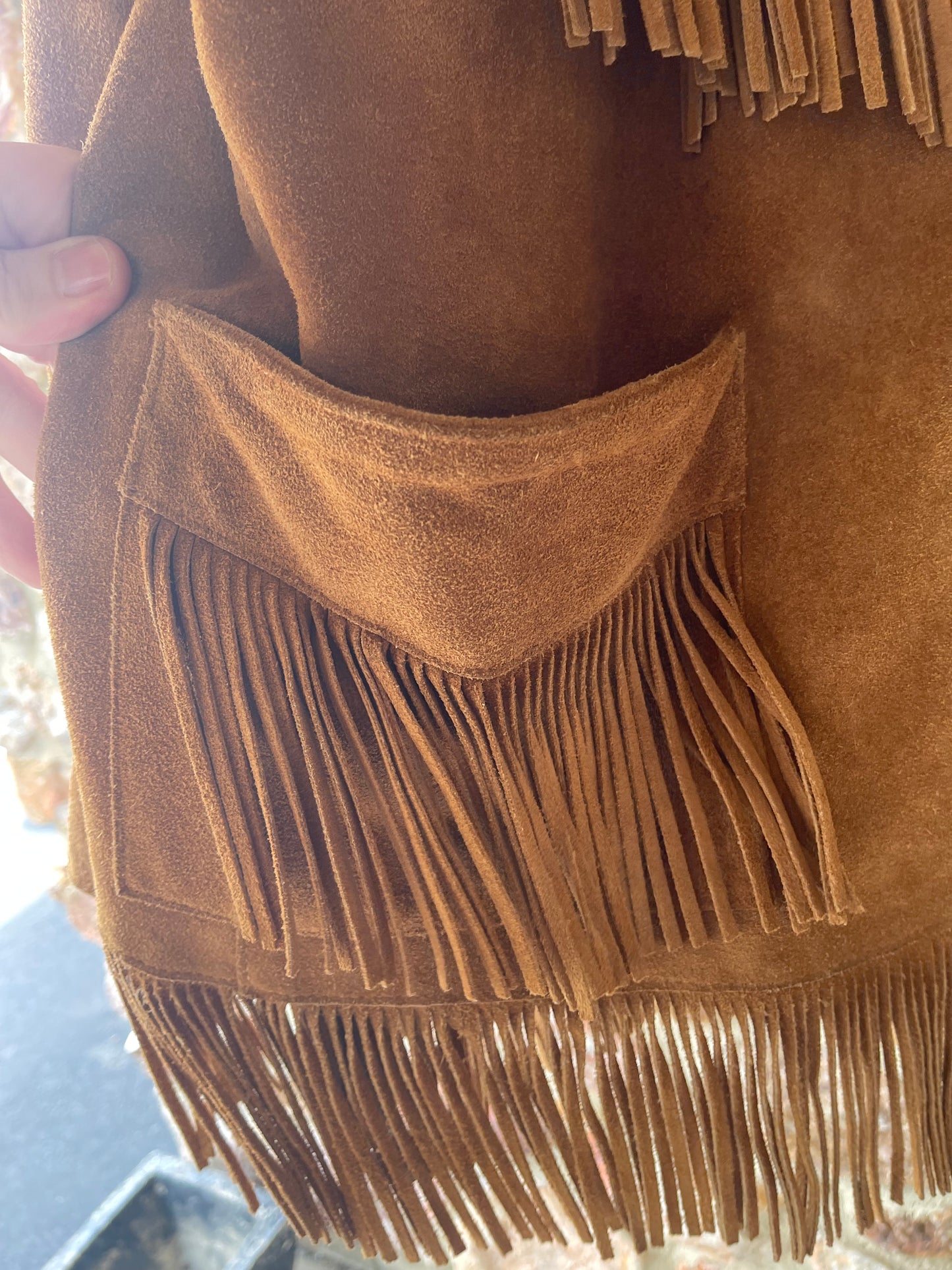 Lariat Leather& Fringe Jacket Sz. 48