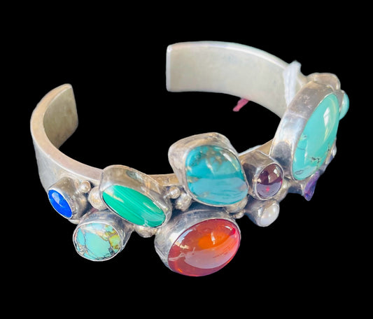 Navajo Bracelet SIGNED R. Chee Vintage