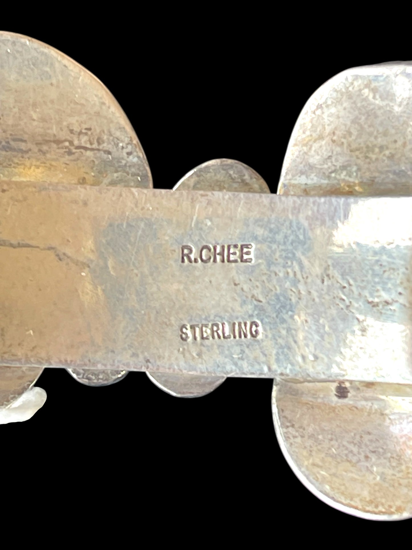 Navajo Bracelet SIGNED R. Chee Vintage